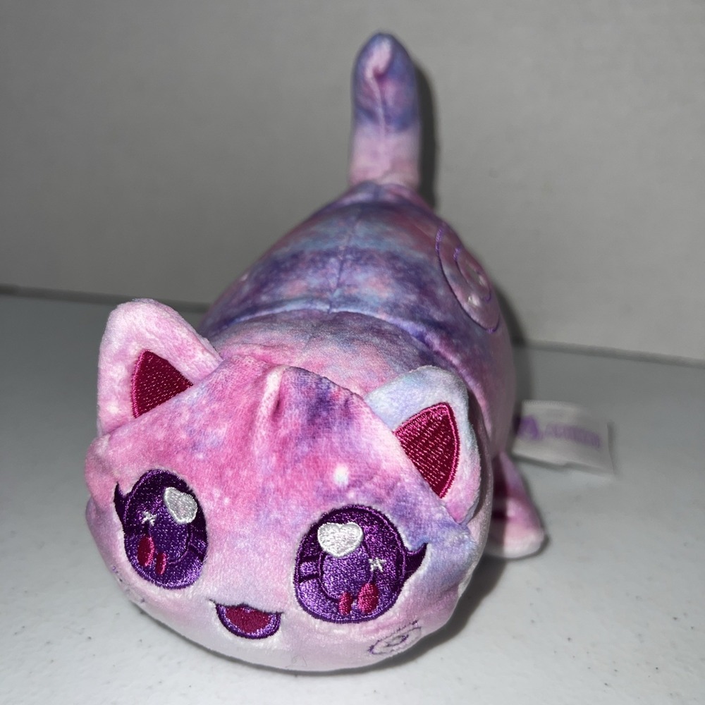 Aphmau MeeMeows Mystery 6" Plush Litter 4 Galaxy Cat Purple Stuffed Animal